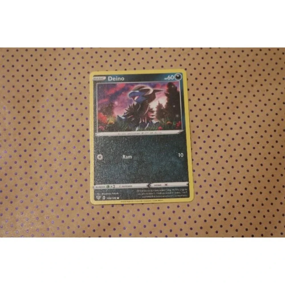 Deino 108/180 Pokemon Card (2020)